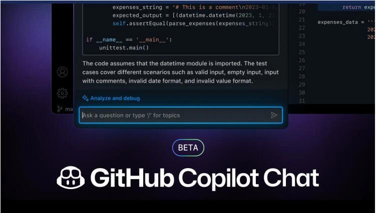 GitHub 推出Copilot Chat 公开测试版