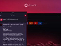 Opera GX 浏览器已集成 Aria 聊天机器人